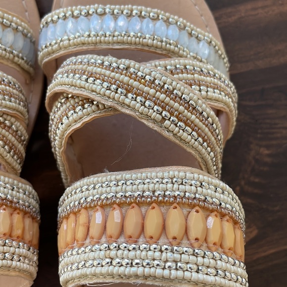 Maurice’s beaded sandals, size 9. Never worn! - Picture 2 of 5